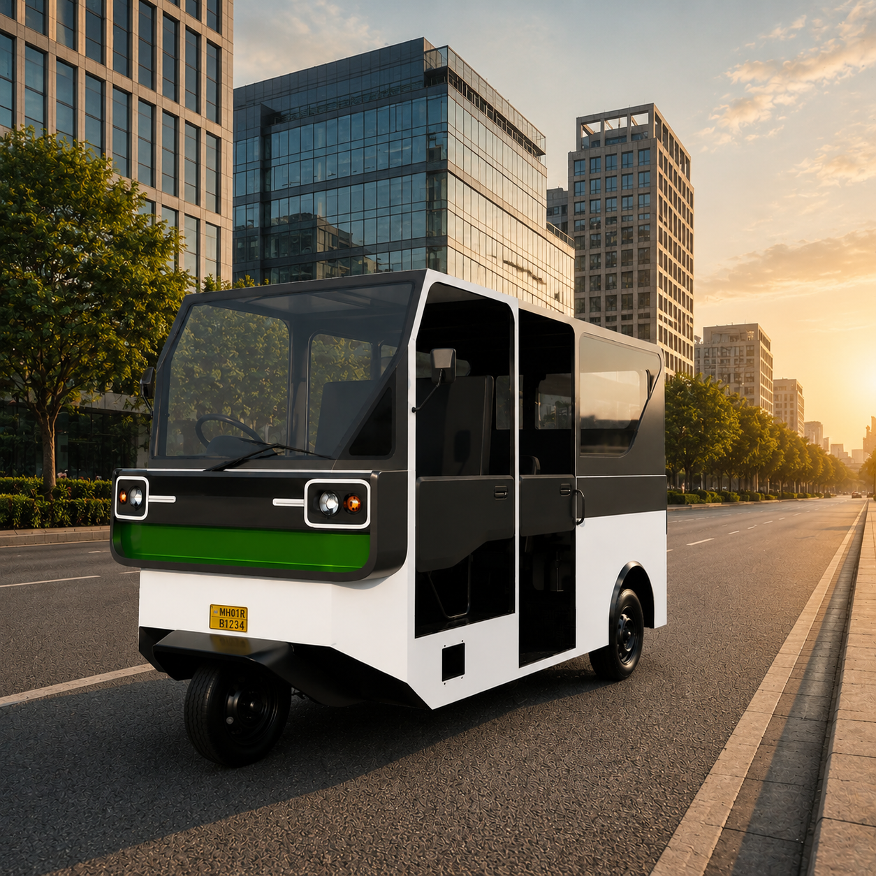 Varun E Mobility Zippy EV electric passenger vehicle