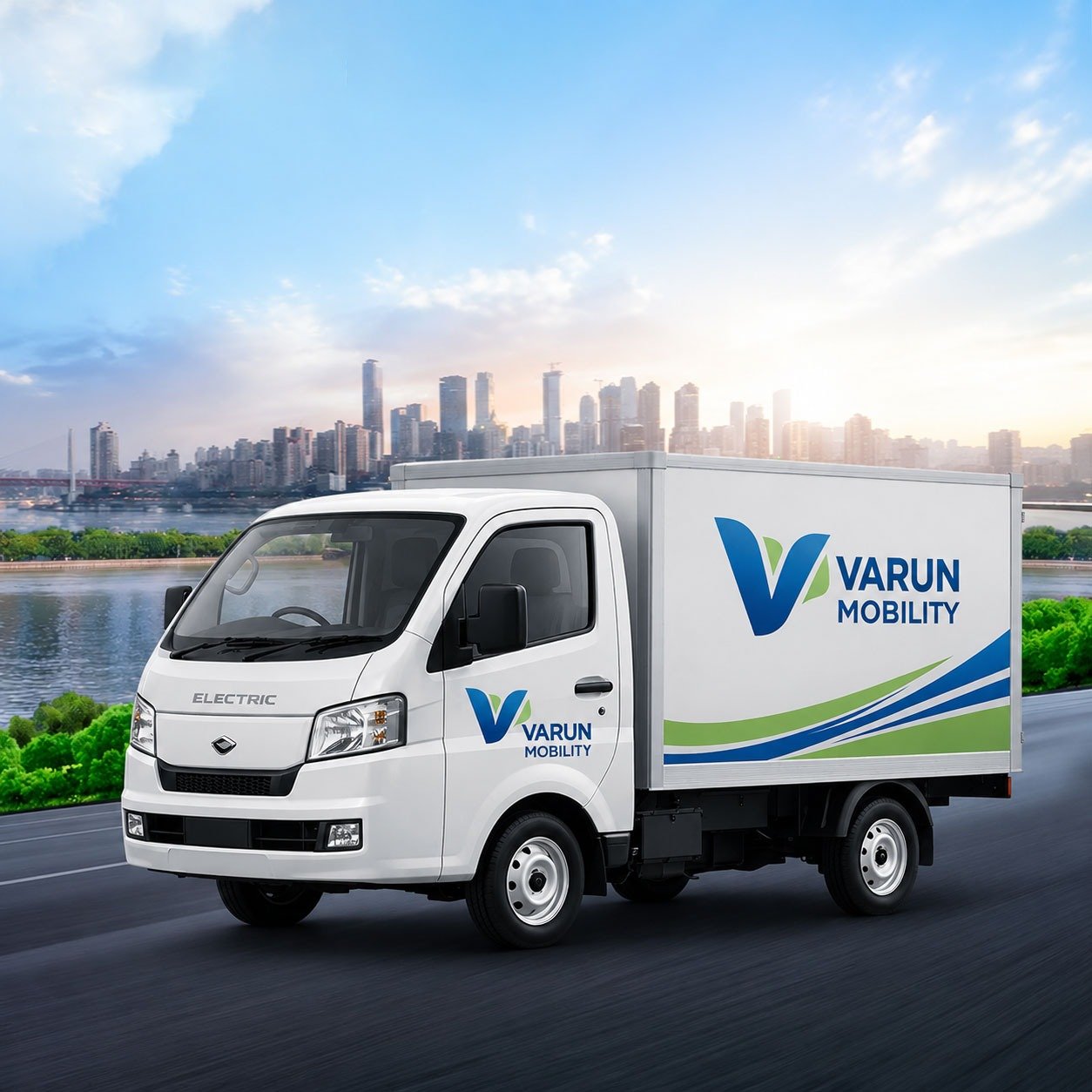 Varun E Mobility Karry EV electric cargo vehicle